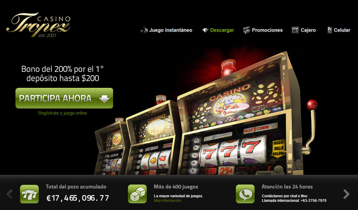 ¿Cómo instalar Casino Tropez?