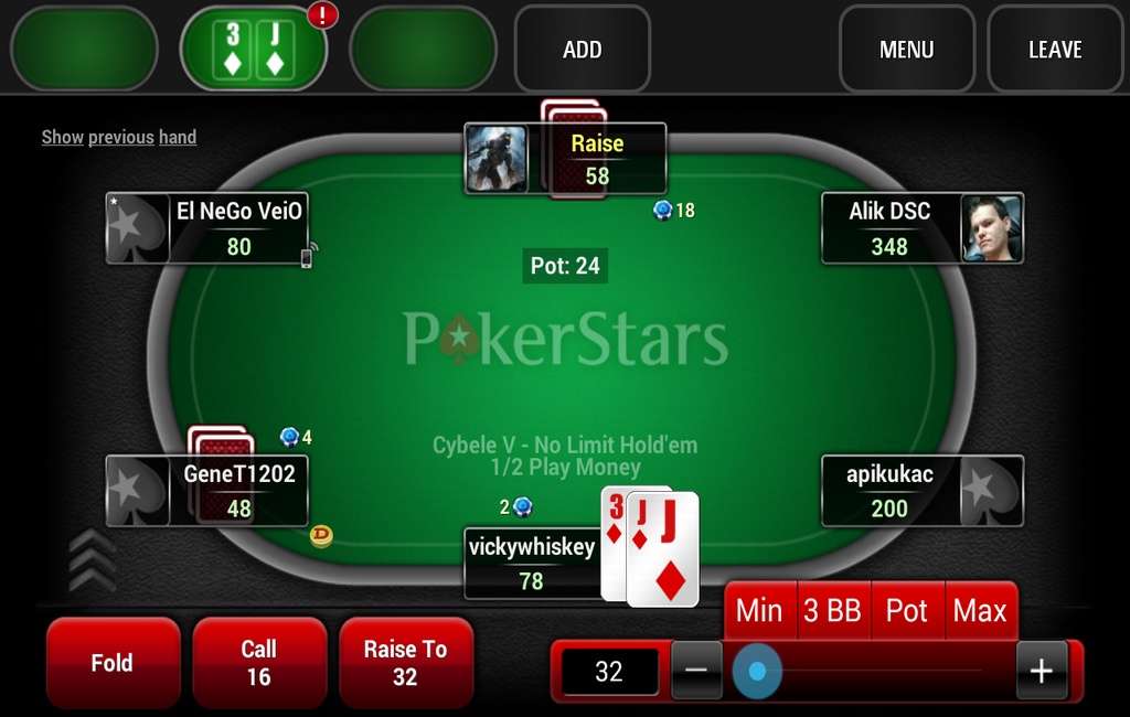 ¿Cómo encontrar una mesa en Pokerstars?