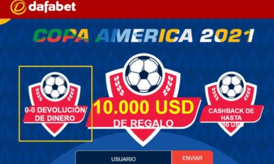 Promoción Devolución a cero Copa América Dafabet