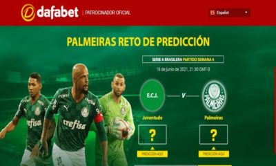 Promoción Reto de Predicción Palmeiras Dafabet