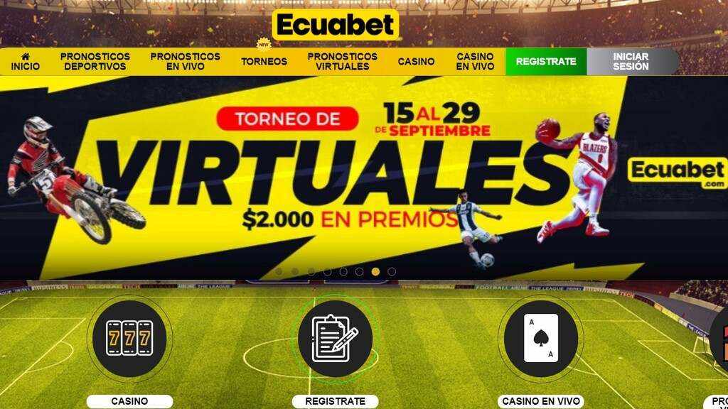 Oferta de torneos virtuales en Ecuabet