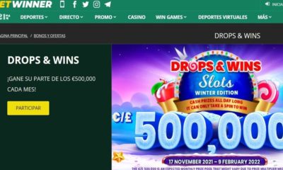 Promoción de Slots Drops and Wins de Betwinner