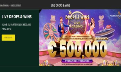 Promoción drops and wins de casino en vivo de Betwinner