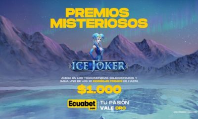 Premios misteriosos Ice Joker de Ecuabet