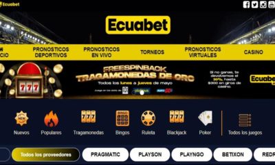 Promoción freespinback tragamonedas de oro en Ecuabet