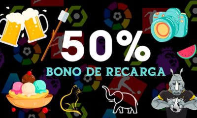 Bono del 50% en recargas de BetOBet